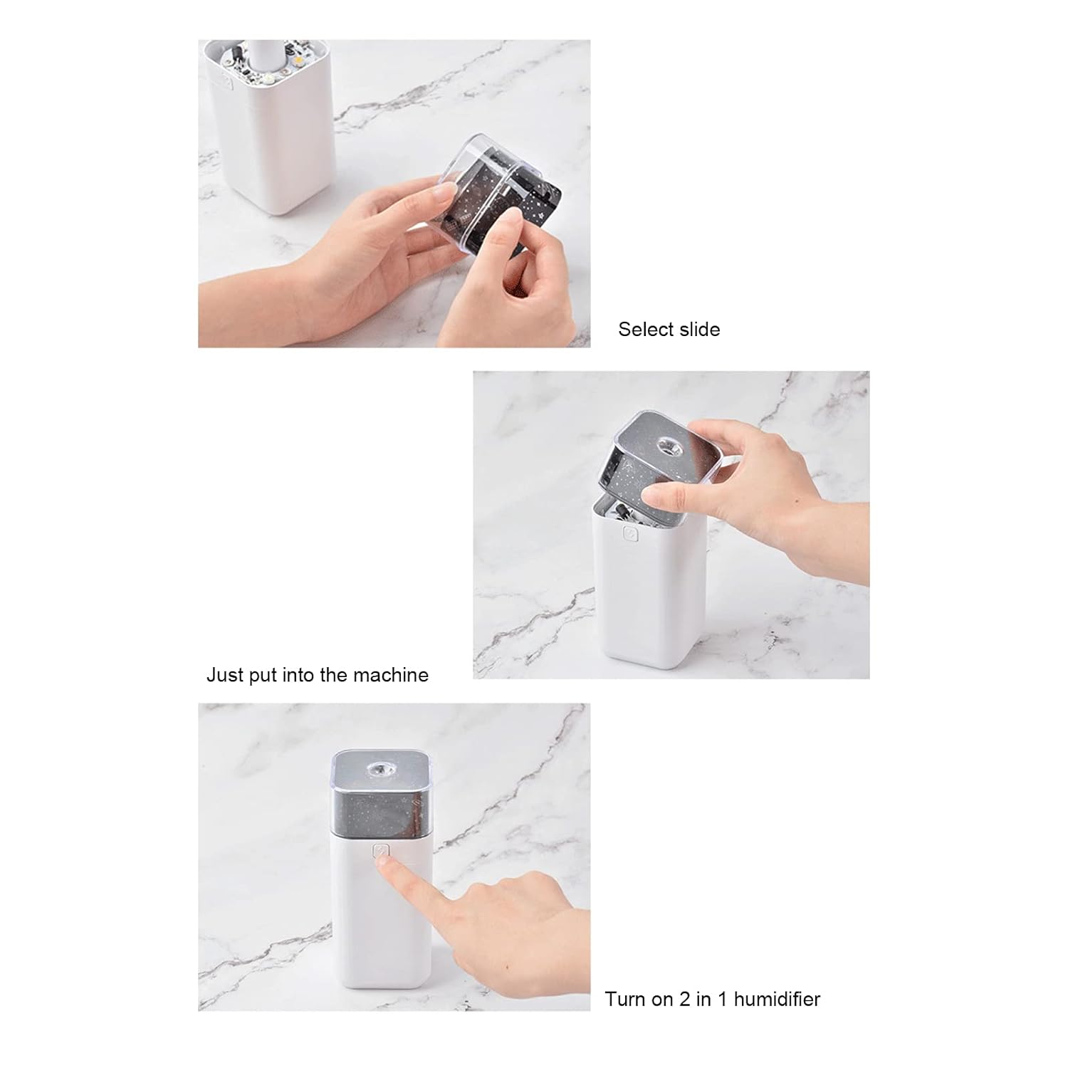 Star night light projector with LED and humidifier function Star night light projector with LED and humidifier function